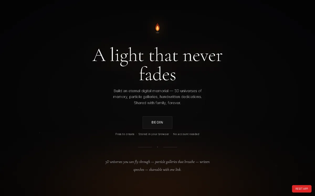 Eternal Memory — screenshot