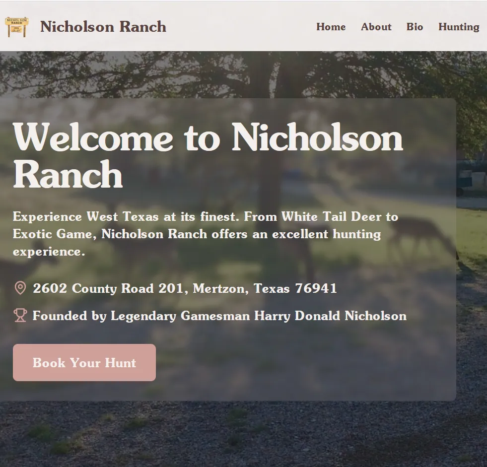 Nicholson Ranch — screenshot