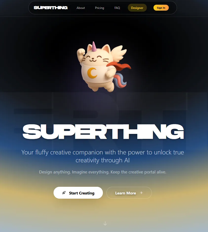 Superthing — screenshot